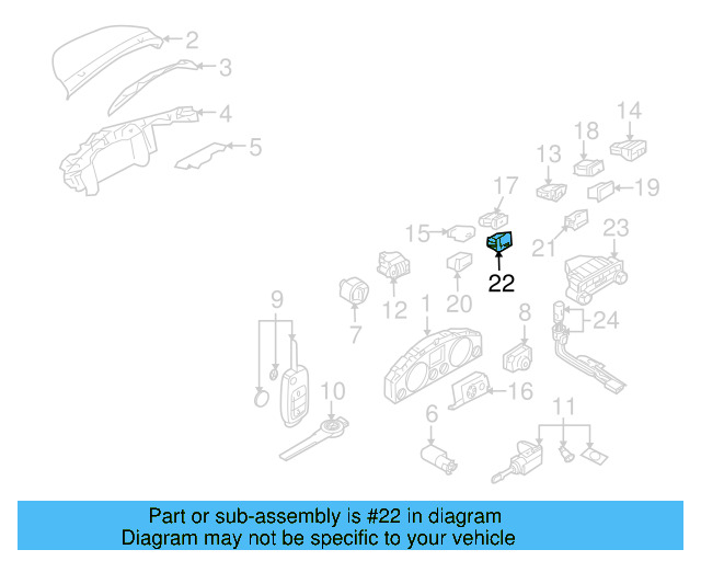 Blank Cover 7L6-919-180-A-3X1 - View 4