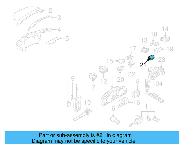 Blank Cover 7L6-919-219-A-3X1 - View 4