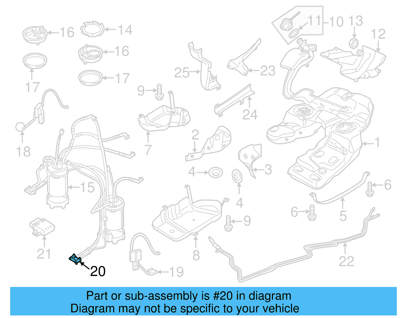 Fuel Pump 7L6-919-715-D - View 7