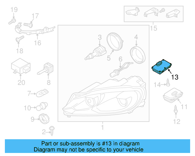 Control Module 7L6-941-329-B - View 15
