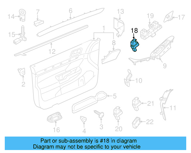 Window Switch 7L6-959-855-B-REH - View 17