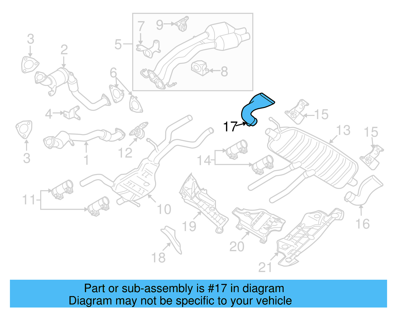 Tail Pipe Extension 7L9-253-681-A