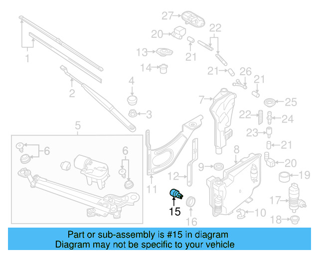 Level Sensor 7M0-919-376 - View 32