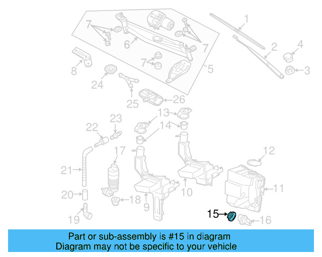 Level Sensor 7M0-919-376 - View 7