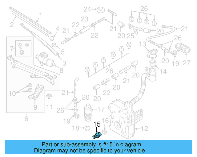 Level Sensor 7M0-919-376 - View 3