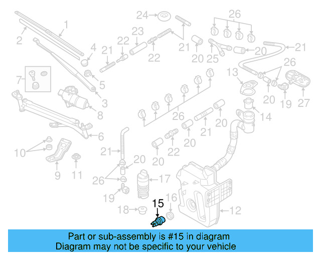 Level Sensor 7M0-919-376 - View 67
