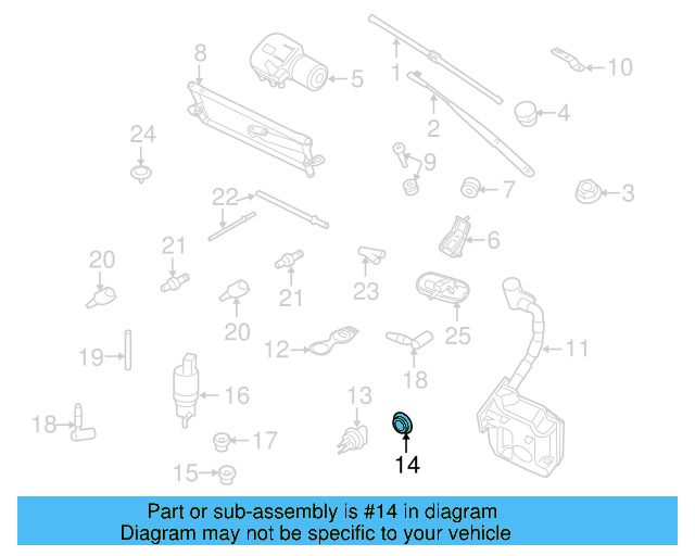 Level Sensor Seal 7M0-919-382 - View 35