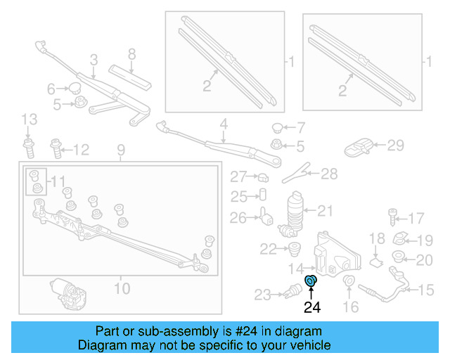 Level Sensor Seal 7M0-919-382 - View 84