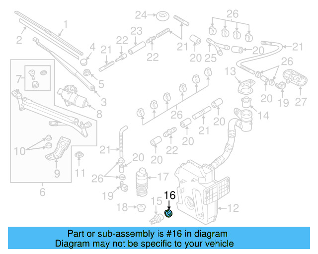 Level Sensor Seal 7M0-919-382 - View 19