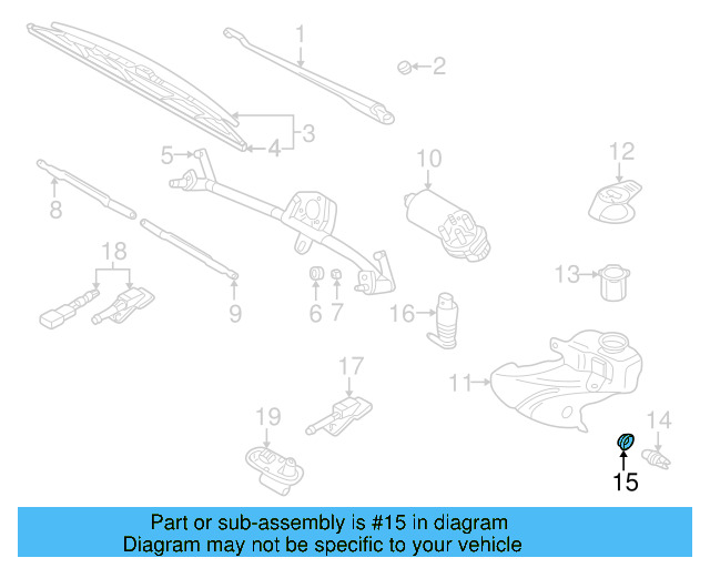 Level Sensor Seal 7M0-919-382 - View 78