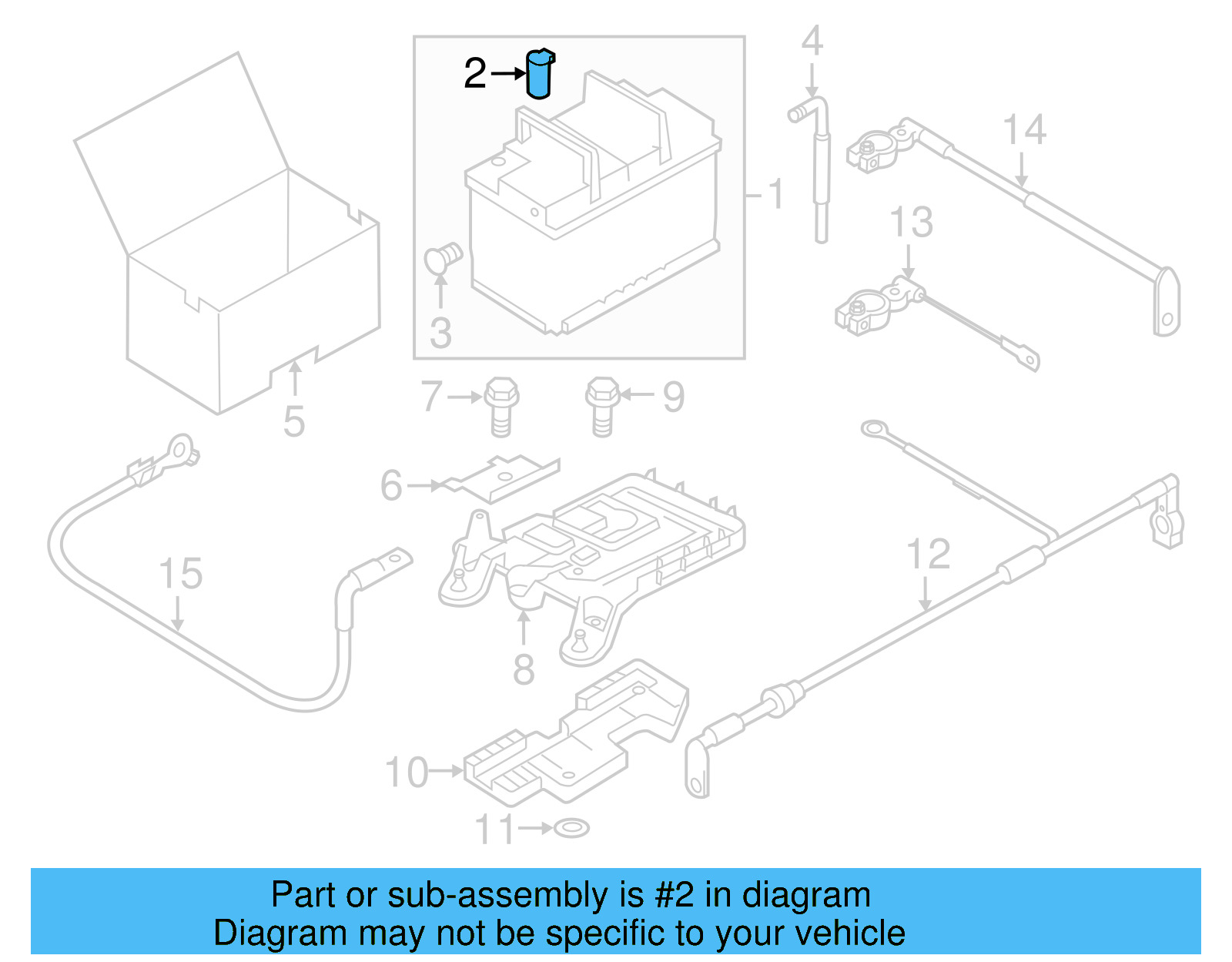 Battery Cap 7N0-915-429-A - View 15