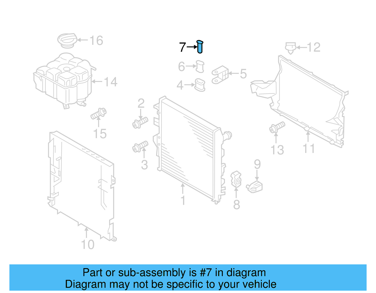 Sleeve Retainer Clip 7P0-121-095