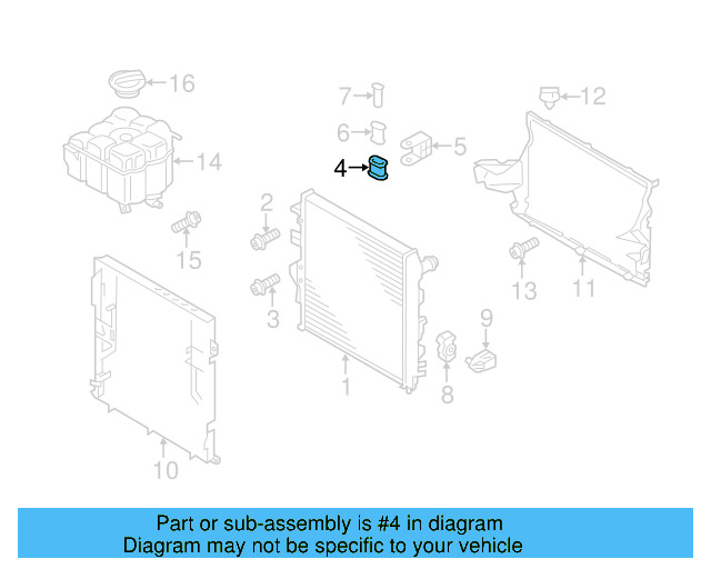 Upper Insulator 7P0-121-276 - View 5