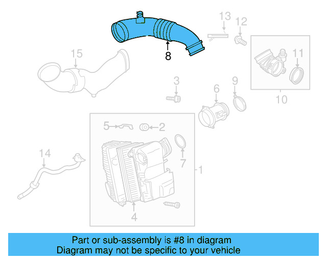 Connector Pipe 7P0-129-627-E - View 6
