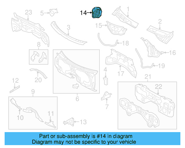 Engine Air Intake Hose 06E-145-641-B