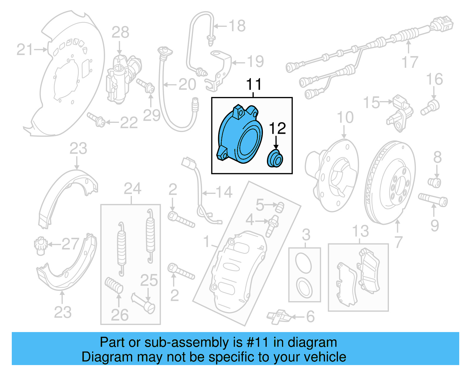 Bearing Assembly 7P0-498-287 - View 7