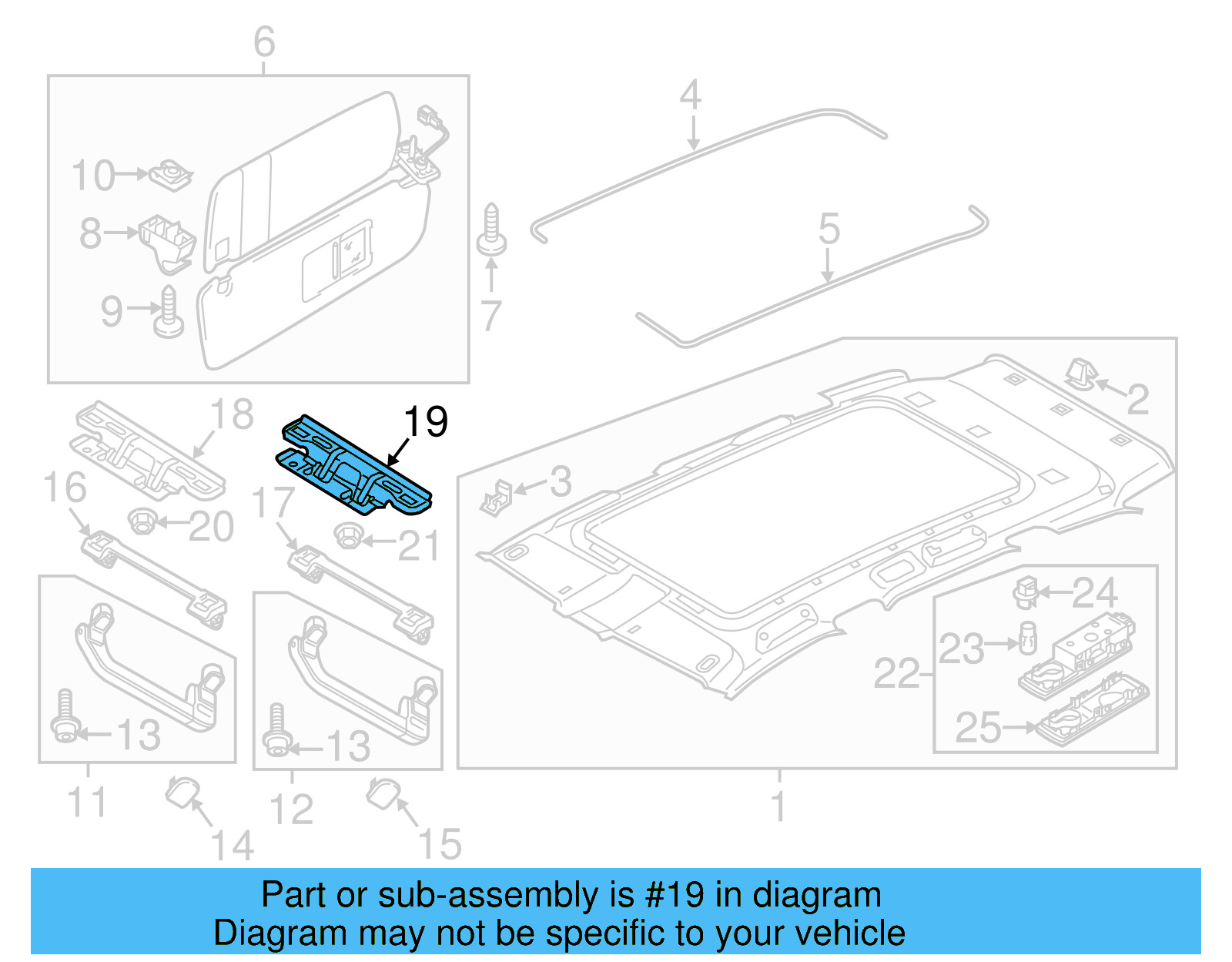 Mount Bracket 7P0-858-679-A - View 4