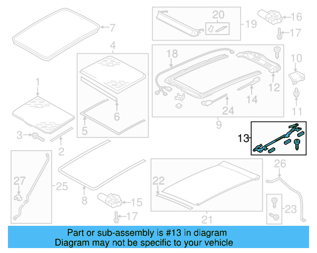 Guide Assembly 7P0-898-738 - View 3