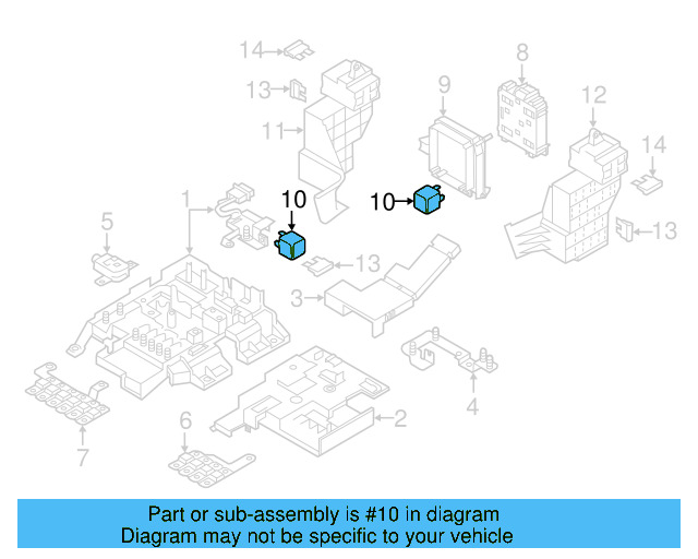 Fuel Pump Relay 4H0-951-253-A - View 119