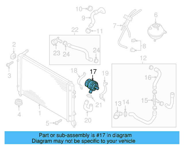 Auxiliary Pump 7P0-965-567 - View 6