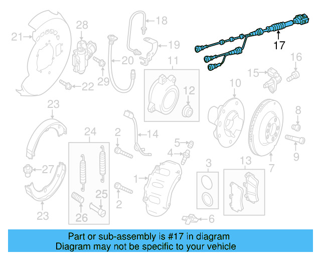 ABS Sensor Wire 7P0-971-279-D - View 7