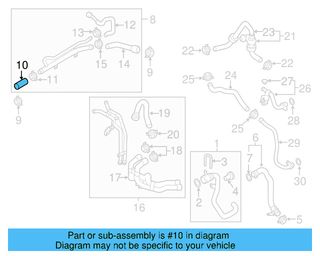 Connector Hose 7P6-121-109-F