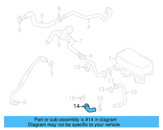 Connector Hose 7P6-121-157