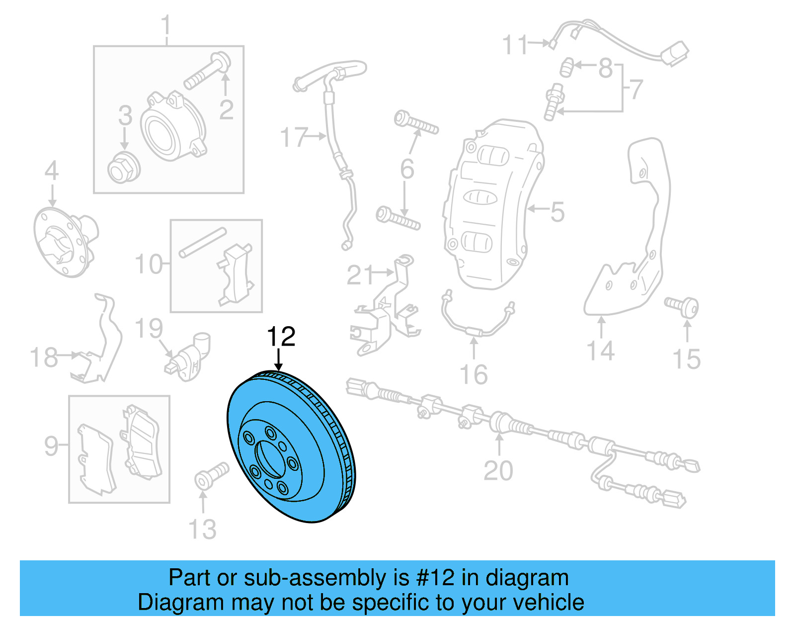 Rotor 7P6-615-302-B - View 3