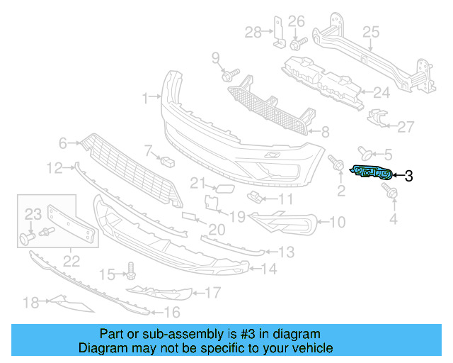 Guide Bracket 7P6-807-183-G - View 6
