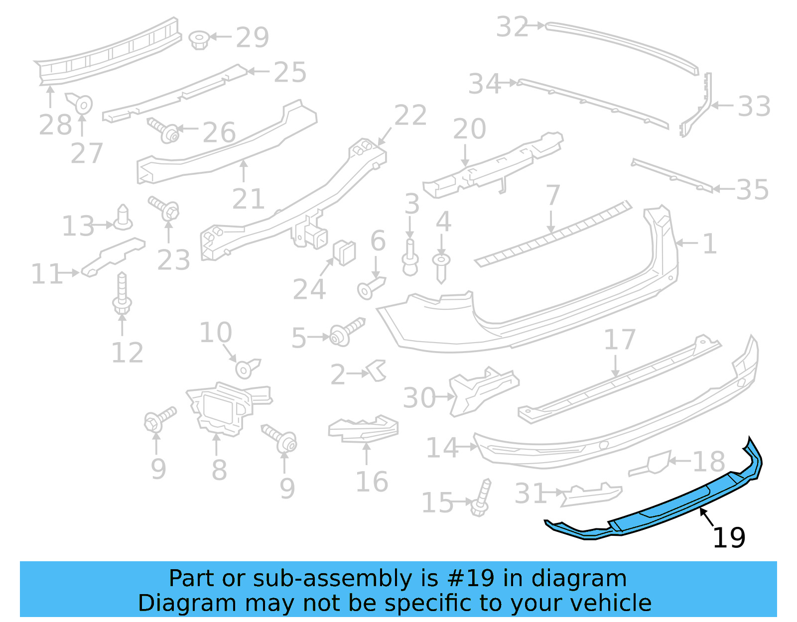 Trim Molding 7P6-807-482-D-9B9 - View 7