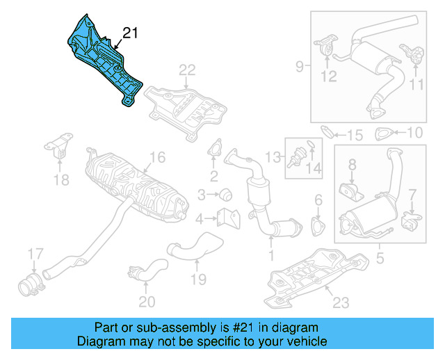 Heat Shield 7P6-825-661 - View 6