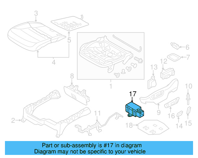 Switch Bezel 7P6-882-515-A-9B9 - View 5