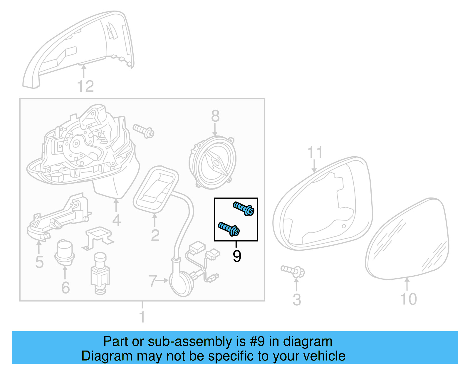 Adjust Motor Mount Kit 7P6-898-011 - View 7