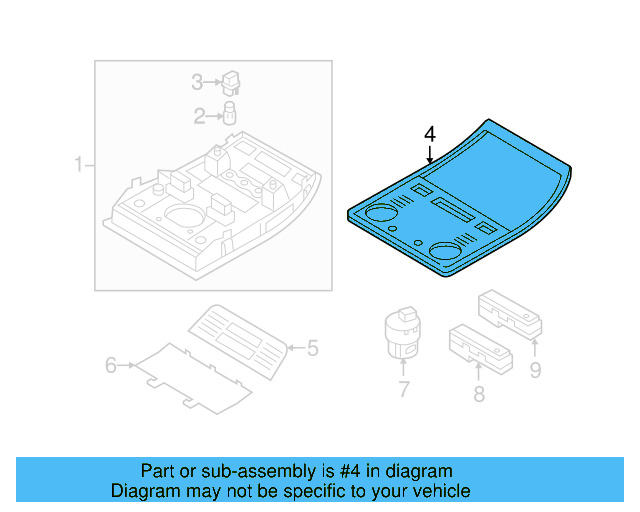 Insert Panel 7P6-947-134-C-2EN