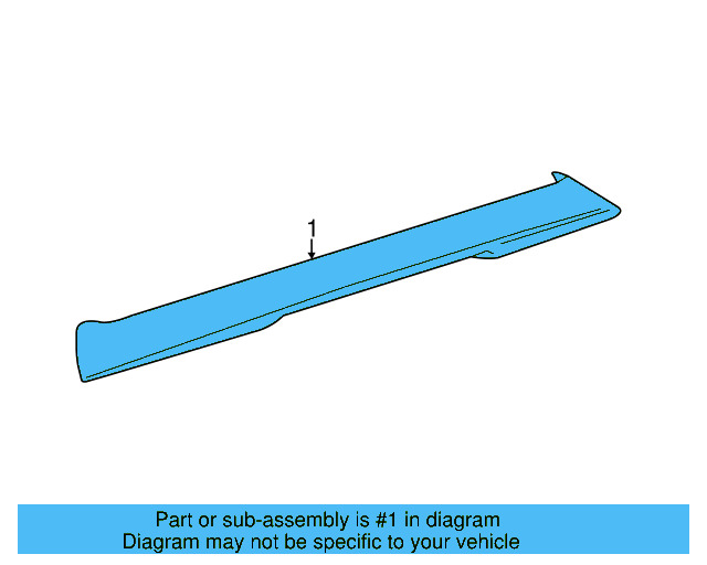 Spoiler (Unpainted) 7p6827933gru - View 4