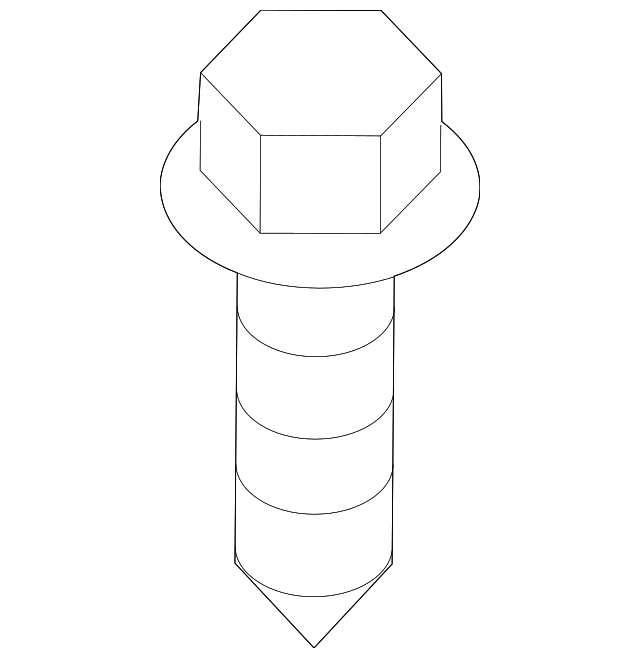 A/C Refrigerant Line Bolt N-103-471-03