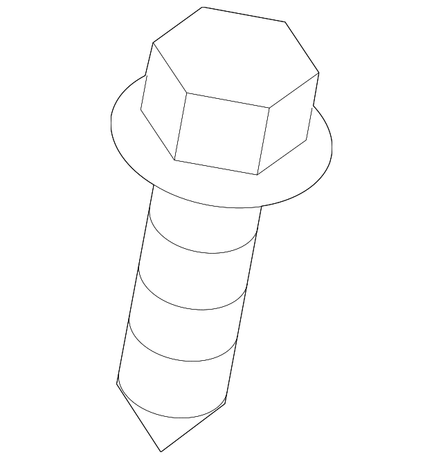 Center AC Line Bolt N-104-144-02 - View 12