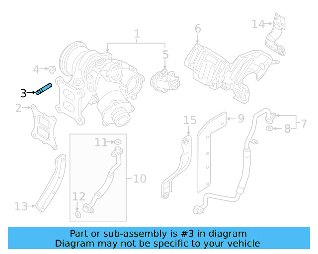 Turbocharger Stud N-912-317-01 - View 11