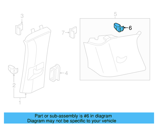 Vent Cover 3CN-820-951-ZA2 - View 3