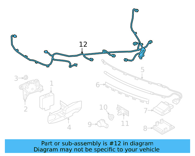 Harness 3G8-971-104-A - View 2