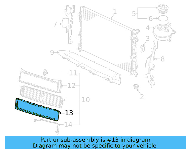 Air Baffle 3CN-122-321-A - View 6