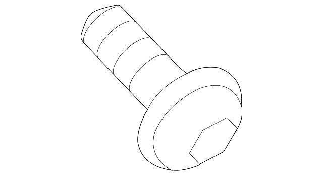 Pressure Line Lower Bolt N-106-444-01