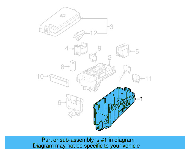 Fuse & Relay Box 5Q0-907-361-G - View 6