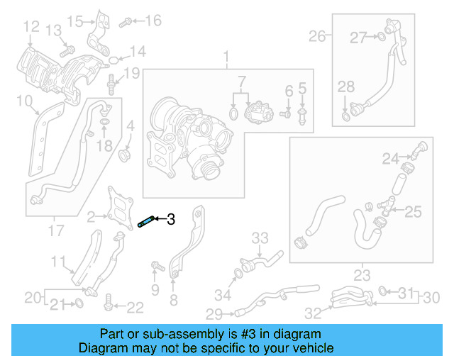 Turbocharger Stud N-912-317-01 - View 5