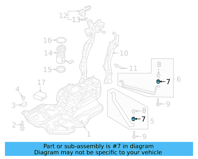 Tank Strap Isolator 3QF-201-840 - View 9