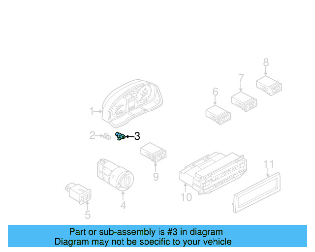 Vehicle Speed Sensor 357-919-149-B