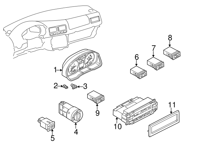 Switch 1J0-959-621-C-01C