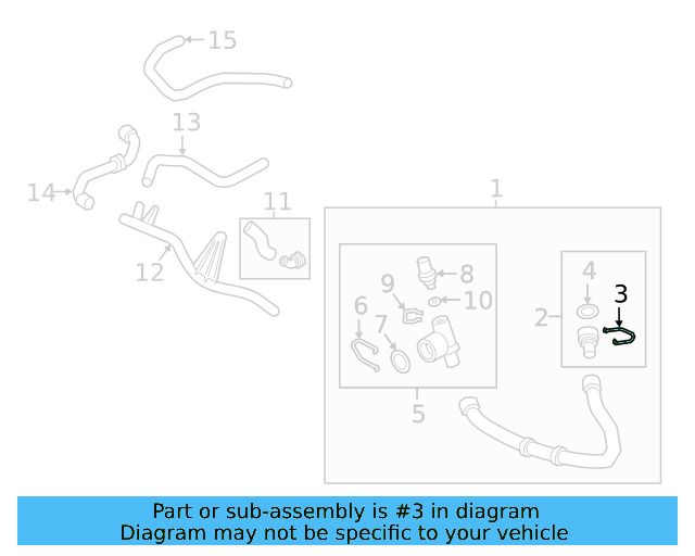 Upper Coupling Retainer Spring 1J0-121-142 - View 43