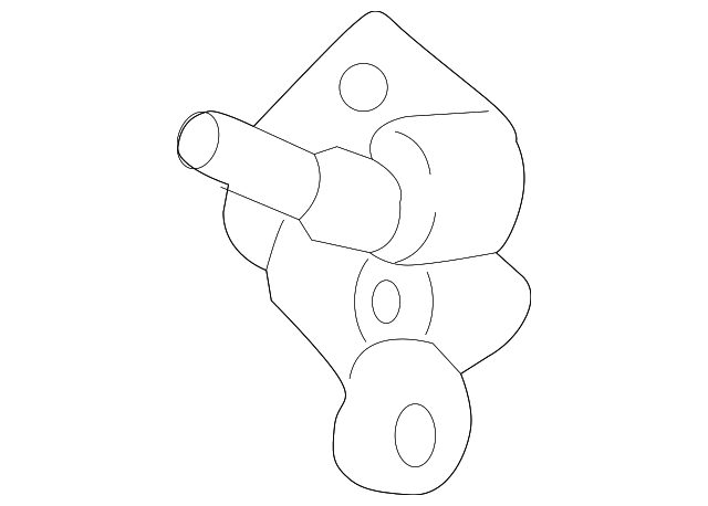 Engine Coolant Outlet Flange 06K-121-132 - View 17