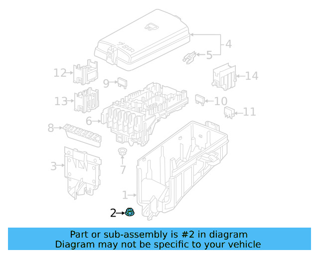 Window Regulator Nut N-011-006-36 - View 13